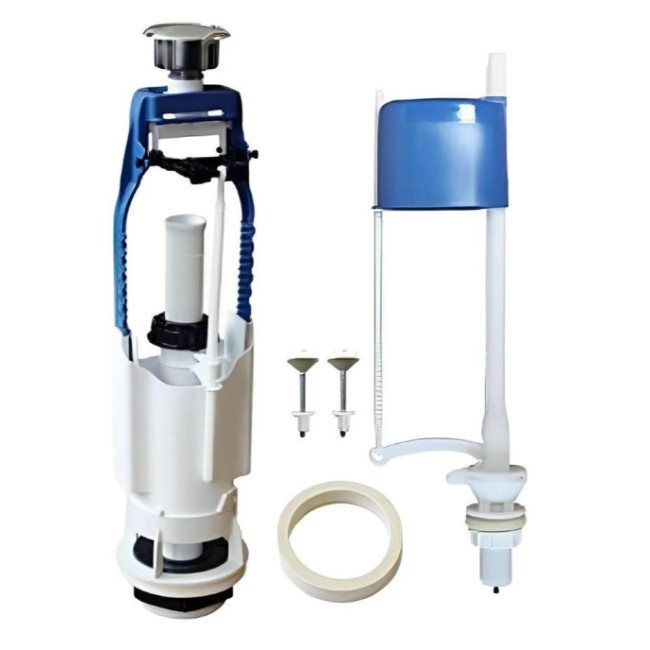 Арматура для зливного бачка з нижнім підведенням води Арт.АБ 69.57.14.3