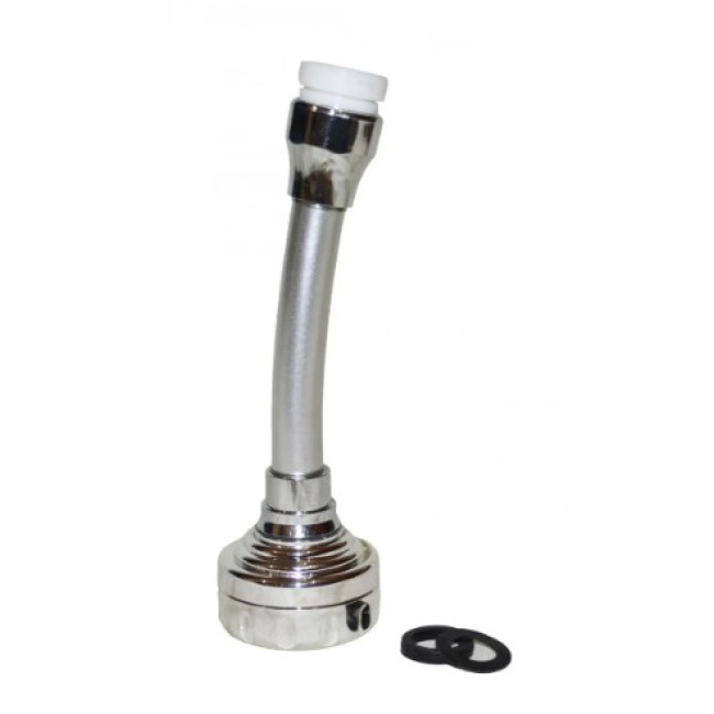 Аэратор поворотный хром со шлангом, 2 реж. LJ 2020-3LA ANGO