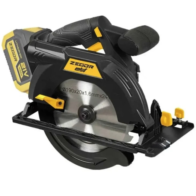 Акумуляторна циркулярна пила ZEGOR CSCPP-21BL-190