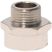Переходник 1/2'х3/8' никель SNR11B*TN; ZEGOR Переходник 1/2'х3/8' никель SNR11B*TN; ZEGOR