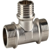 Тройник 1/2" ЗЗЗ никель STT11-NNN; ZEGOR Тройник 1/2" ЗЗЗ никель STT11-NNN; ZEGOR