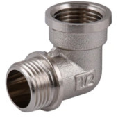 Уголок 1/2" ВЗ никель SLU11-BN; ZEGOR Уголок 1/2" ВЗ никель SLU11-BN; ZEGOR