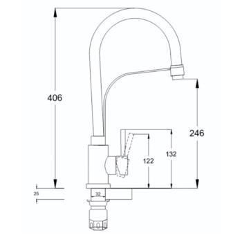 СМЕСИТЕЛЬ ДЛЯ КУХНИ SAP4-D090 ZEGOR 2