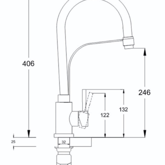 ЗМІШУВАЧ ДЛЯ КУХНІ SAP4-D090 ZEGOR ЗМІШУВАЧ ДЛЯ КУХНІ SAP4-D090 ZEGOR