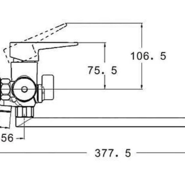 Смеситель для ванны PUD7-A045KH ZEGOR Смеситель для ванны PUD7-A045KH ZEGOR