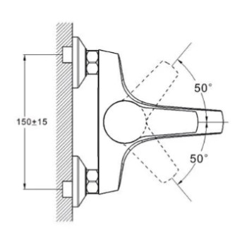 Змішувач для ванни SWZ3-A182 ZEGOR 2