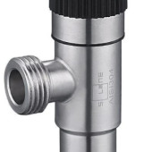 Кран кутовий 1I2х1I2 SOLONE нерж DF-1022