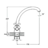 СМЕСИТЕЛЬ ДЛЯ КУХНИ DAK4-B827 ZEGOR