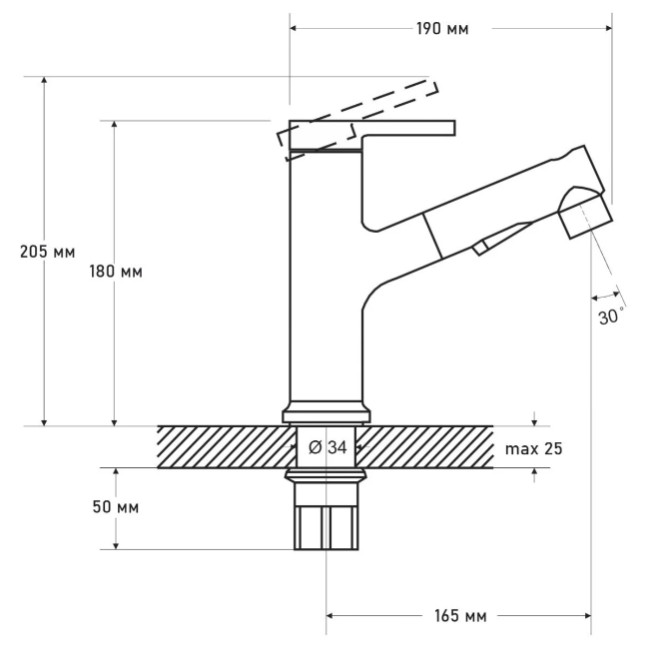 СМЕСИТЕЛЬ ДЛЯ КУХНИ KFL10-A012YB ZEGOR СМЕСИТЕЛЬ ДЛЯ КУХНИ KFL10-A012YB ZEGOR