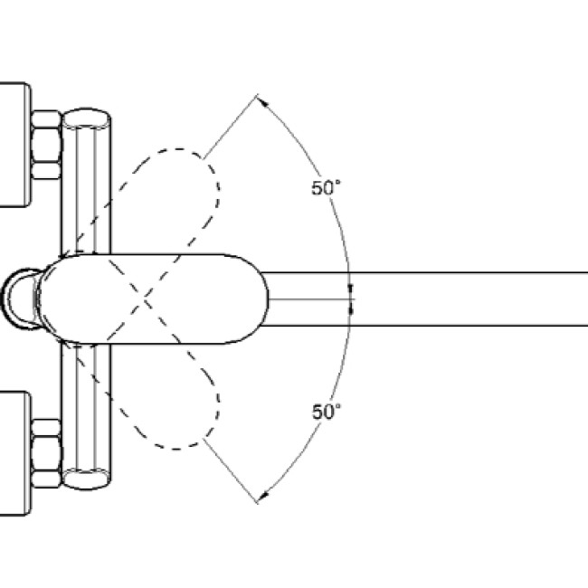 Змішувач для ванни LOB7-A128 ZEGOR