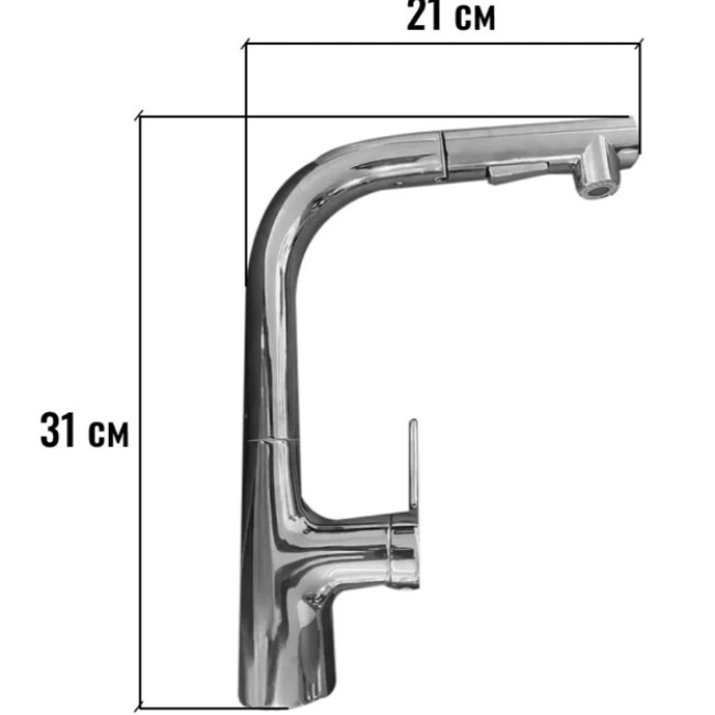 СМЕСИТЕЛЬ ДЛЯ КУХНИ KFL4-A012 ZEGOR
