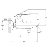Змішувач для ванни SANAT-03 ZEGOR Змішувач для ванни SANAT-03 ZEGOR