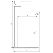ЗМІШУВАЧ ДЛЯ БІДЕ GOF2-B095 TROYA