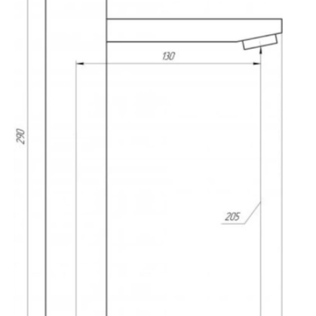 ЗМІШУВАЧ ДЛЯ БІДЕ GOF2-B095 TROYA