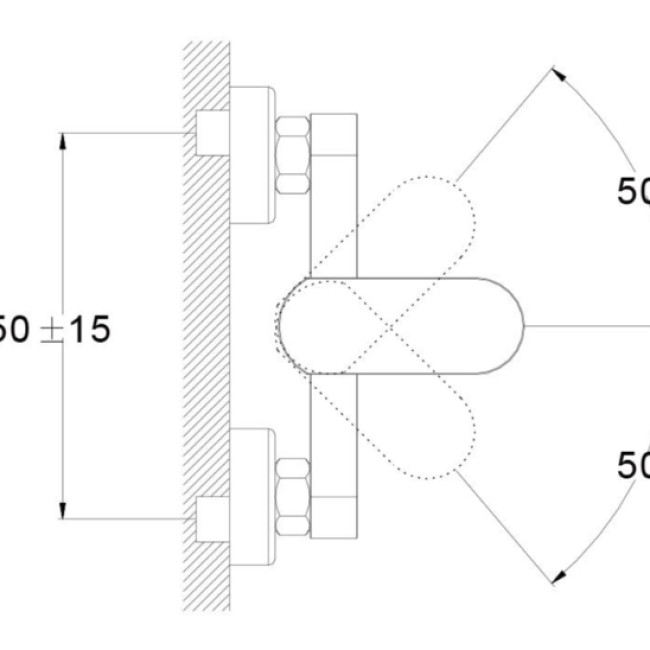 Смеситель для ванны LAB5-A136 TROYA Смеситель для ванны LAB5-A136 TROYA
