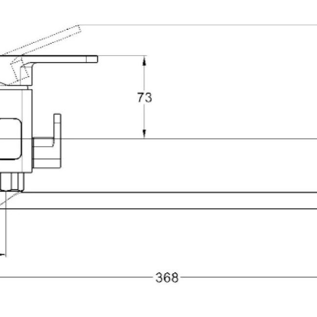 Смеситель для ванны NOD7-A188 TROYA