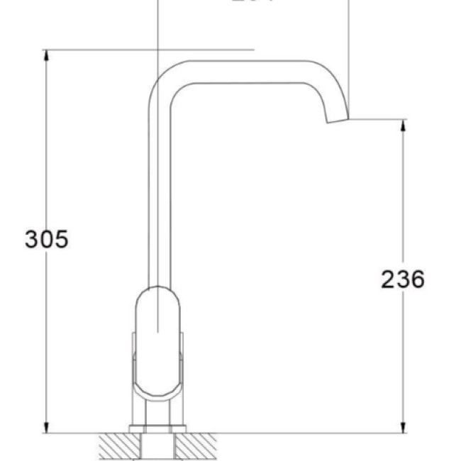 ЗМІШУВАЧ ДЛЯ КУХНІ LAB4-A136 TROYA ЗМІШУВАЧ ДЛЯ КУХНІ LAB4-A136 TROYA