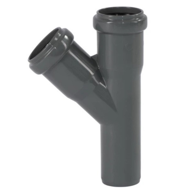 Тройник 110/110/45 (с резинкой)