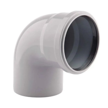 Колено 50/90 (с резинкой)