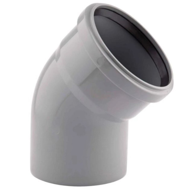 Колено 110/45 (с резинкой)