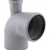 Колено 110/50/87,5 (вверх) с резинкой