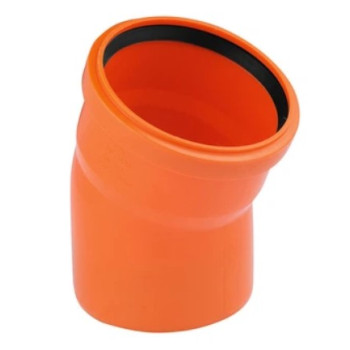 Коліно помаранч.110/20 (з гумкою)