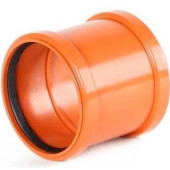Муфта оранжевая. 110 (с резинкой)