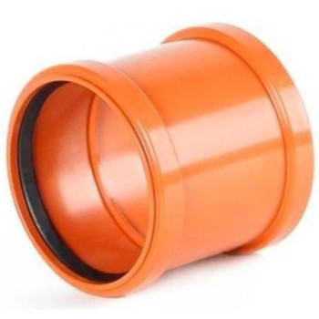 Муфта оранжевая. 110 (с резинкой)