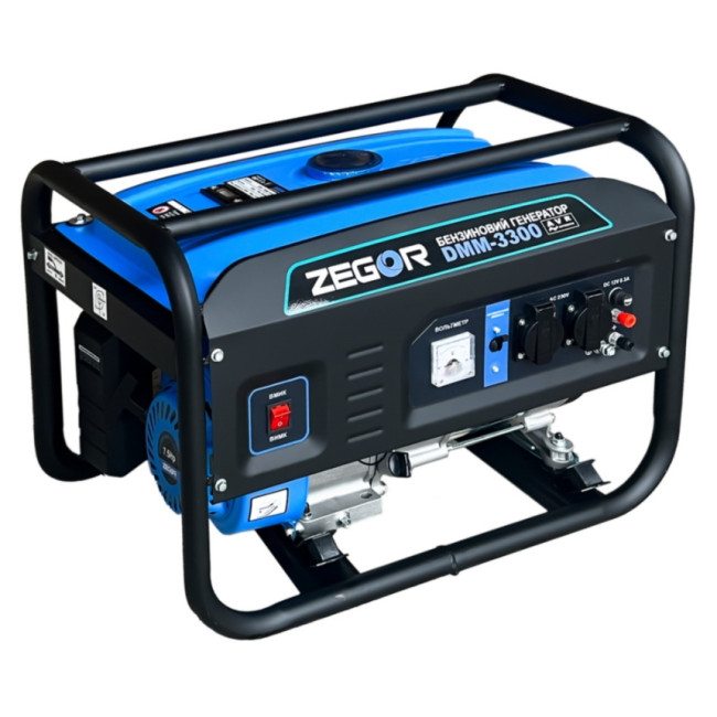 ГЕНЕРАТОР БЕНЗИНОВИЙ DMM-3300 (ZEGOR) ГЕНЕРАТОР БЕНЗИНОВИЙ DMM-3300 (ZEGOR)