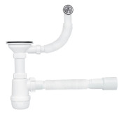 Сифон Ани Грот 1 1/2''*40 с гибкой трубой 40*40/50 (A0145SP15EU) Сифон Ани Грот 1 1/2''*40 с гибкой трубой 40*40/50 (A0145SP15EU)