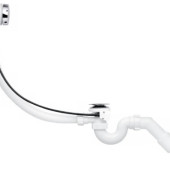 Перелив п/а із прямоточним сифоном 520мм (ЕМ311EU)