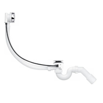 Перелив п/а із прямоточним сифоном 520мм (ЕМ311EU)