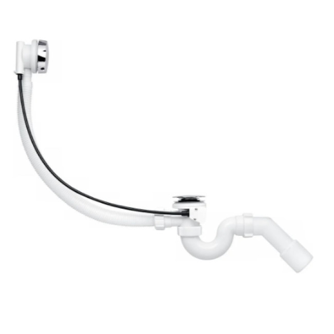 Перелив п/а із прямоточним сифоном 520мм (ЕМ311EU)