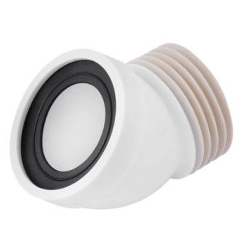 Коліно до унітазу 110*14 град (W4228EU)