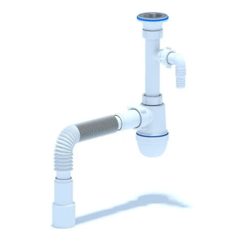 Сифон Ані 1 1/4'*40 з відп. с/м із г/тр 40х40/50 (С1315EU)