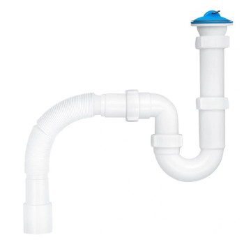 Сифон Ані 1 1/2'*40 з гофротрубою 40*40/50 (D0115EU)