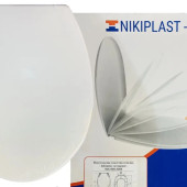 01919 Сидіння для унітазу біле Магнолія, з плавнопадаючою функцією Soft/Close