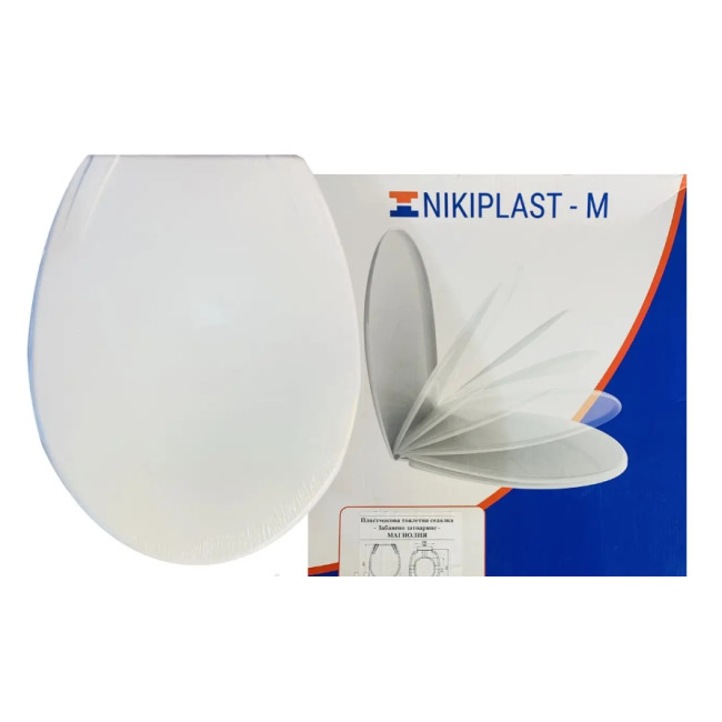 01919 Сидіння для унітазу біле Магнолія, з плавнопадаючою функцією Soft/Close