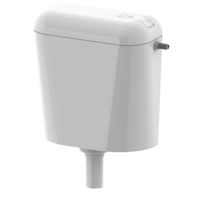 03601 Бачок унітазу пластиковий універсальний Start/Stop з бічним підведенням.