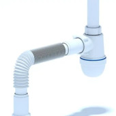 Сифон Ани 1 1/2'*40 с гибкой трубой 40х40/50 (C0115EU)