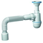 Сифон Ані 1 1/2'*40 з відп. с/м із г/тр 40х40/50 (C0315EU)