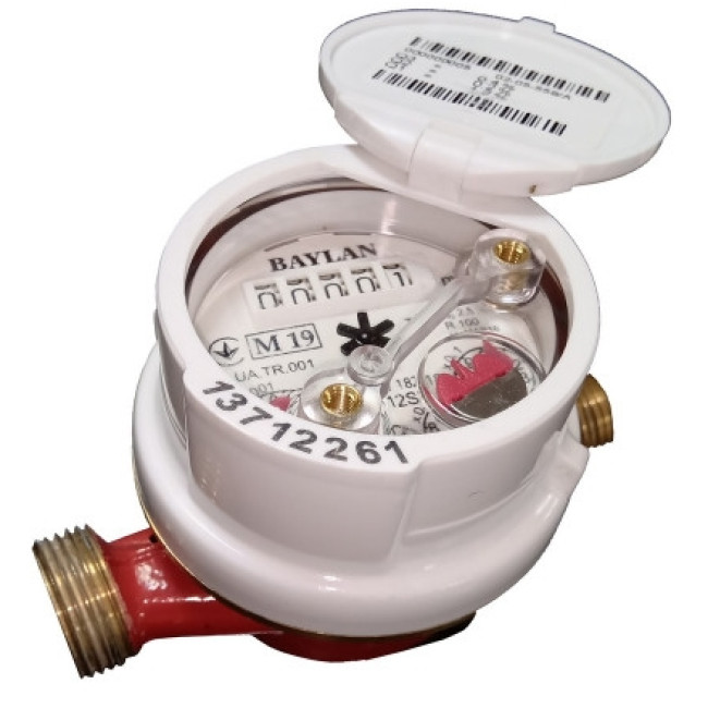 Счетчик ГВ Baylan КК-12S Dn15 (подг.имп.вых.) Код:9028200000