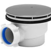 Сифон Ані для душового піддону 1 1/2'*60, h 53 мм, хром (E550CEU)