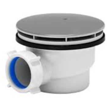 Сифон Ані для душового піддону 1 1/2'*60, h 53 мм, хром (E550CEU)