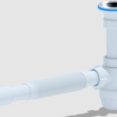 Сифон Ані 1 1/4*32 із гнучкою трубою 32*32/40 (В1015EU)