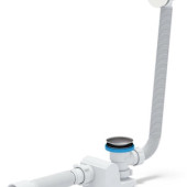 Сифон сантехнический для ванн клик-клак с выпуском и переливом гибкой трубой 40*50 (EC656GEU) Сифон сантехнический для ванн клик-клак с выпуском и переливом гибкой трубой 40*50 (EC656GEU)