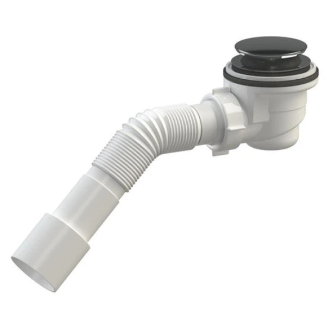 Сифон сантехнічний для душових піддонів 1 1/2'*50/60, клік-клак, хром (E410CLSEU) Сифон сантехнічний для душових піддонів 1 1/2'*50/60, клік-клак, хром (E410CLSEU)