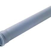 Труба 110х3,4 ПП 0,5м наружная (с резинкой) Труба 110х3,4 ПП 0,5м наружная (с резинкой)