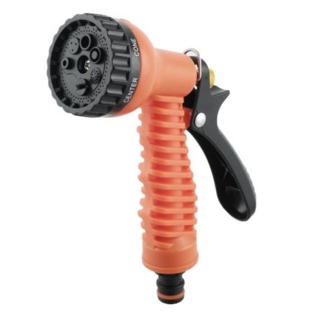 UKR-012 Пістолет поливальний пластик 7-ми позиційний