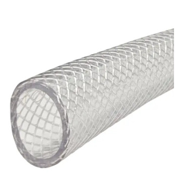 ПВХ харчова армована трубка 12 (1/2) мм L50
